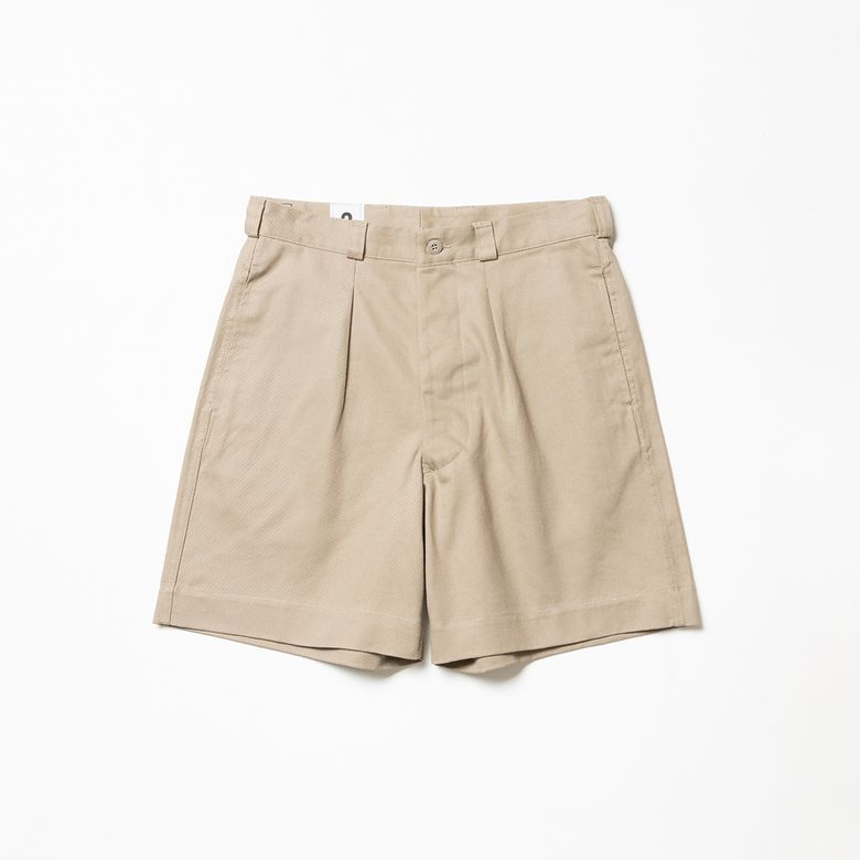 French M-52 Chino Short Pants - Khaki