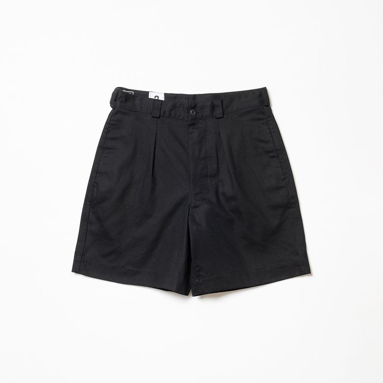 French M-52 Chino Short Pants - Black