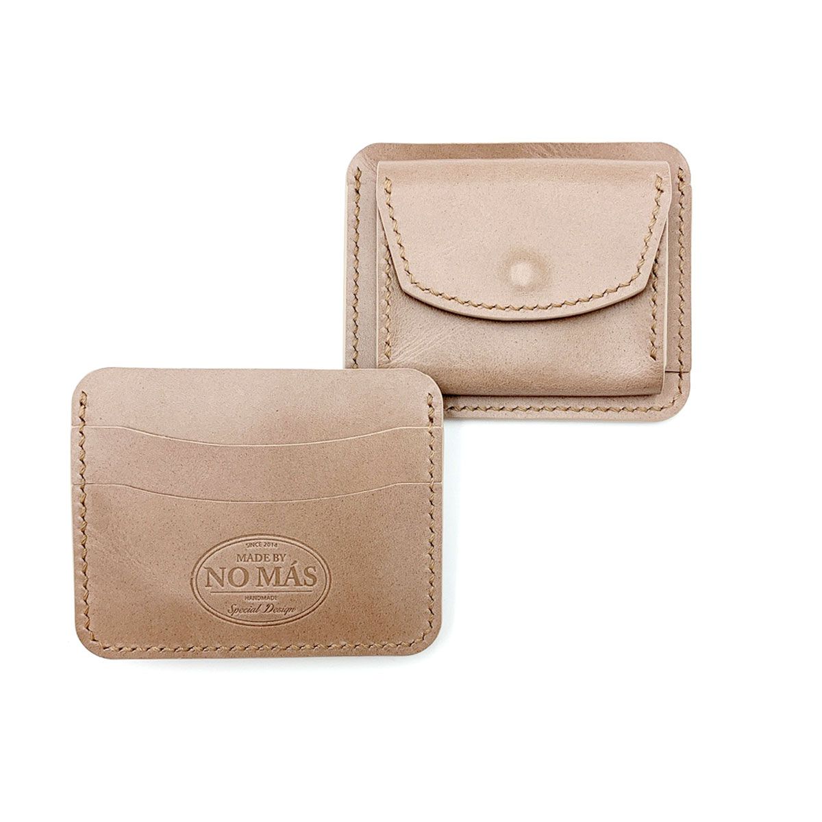 노마스(NO MAS) POCKET CARD CASE (GREY IVORY)
