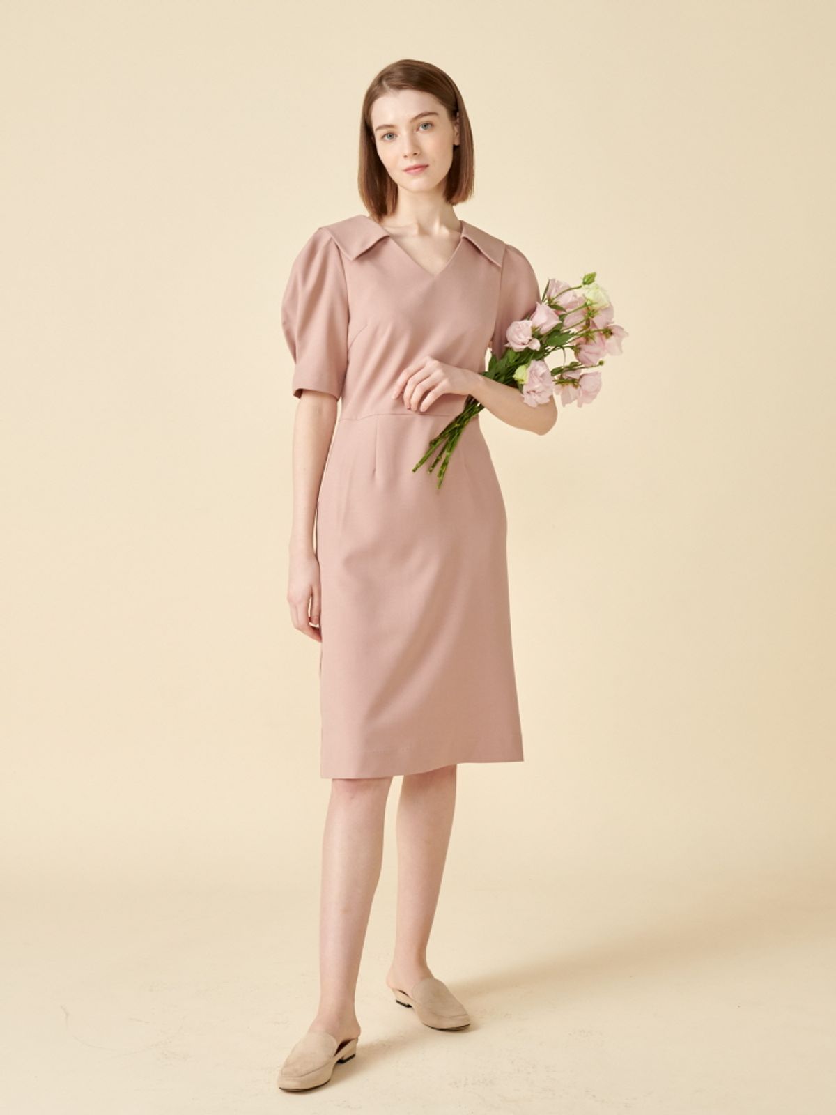 코엣(COETT) 제인 원피스 Coett Jane Dress 드라이로즈