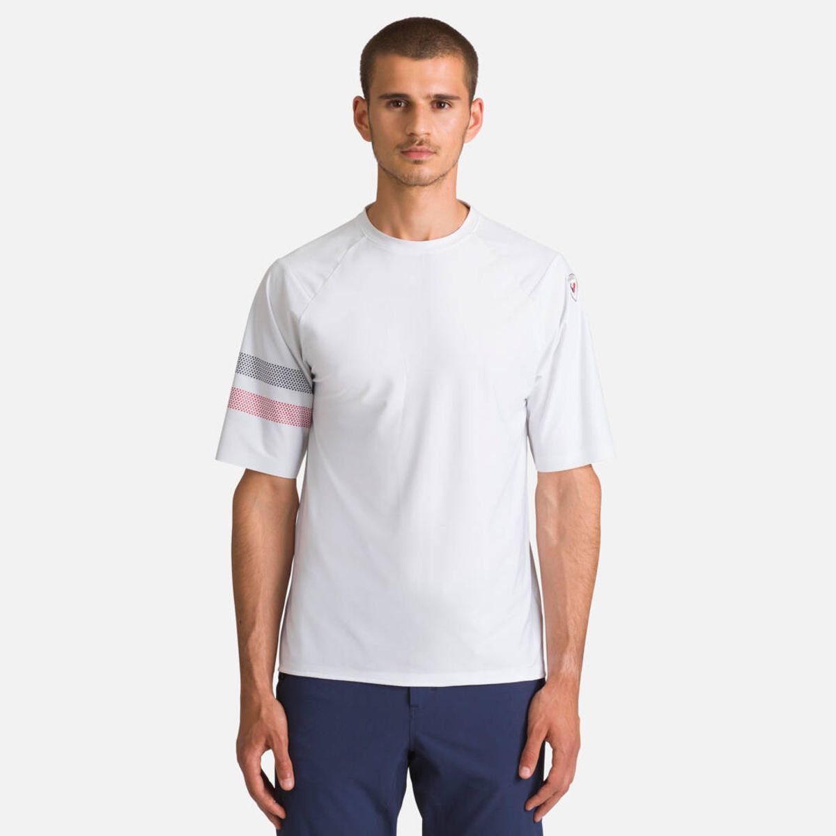 로시뇰(ROSSIGNOL) TECH TEE 반팔 티셔츠 / WHITE
