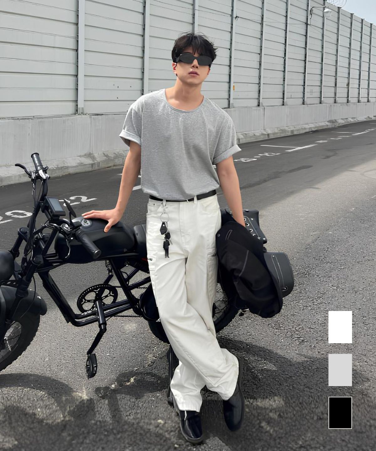 메종미네드(MAISON MINED) [3COLOR] BASIC U NECK