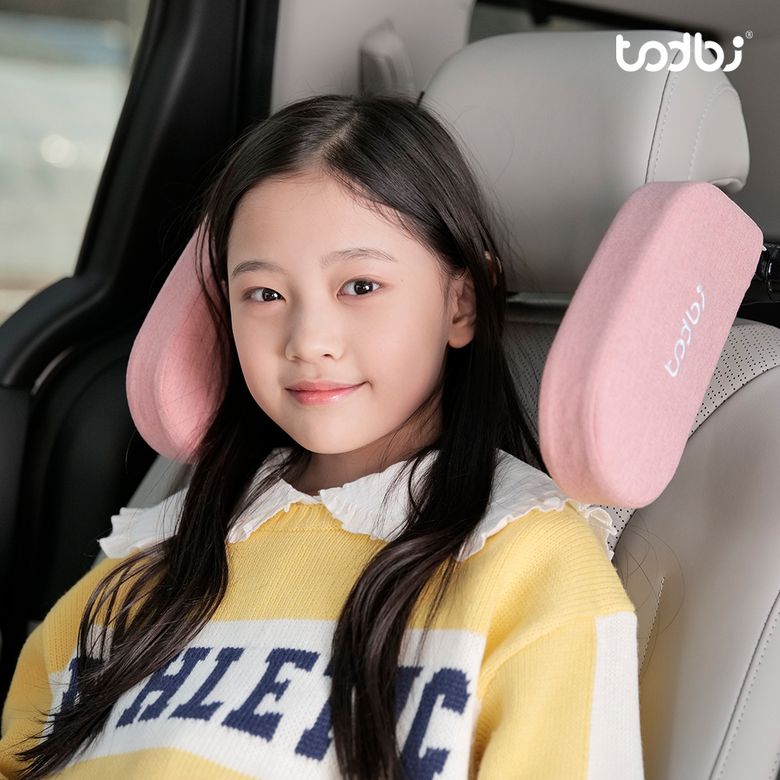 엠플러스 코지 헤드레스트 차량용 블라썸핑크