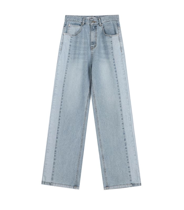 ★AVANDRESS★ twotone wide pants LIGHT BLUE MUSINSA | AVANDRESS two-tone wide pants LIGHT BLUE