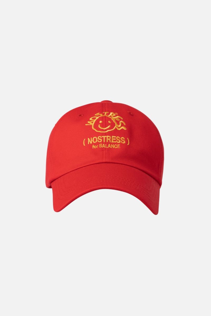 キャップ AECA WHITE NOSTRESS FOR BALANCE CAPYELLOW MUSINSA | AECA WHITE NOSTRESS FOR BALANCE CAP-RED