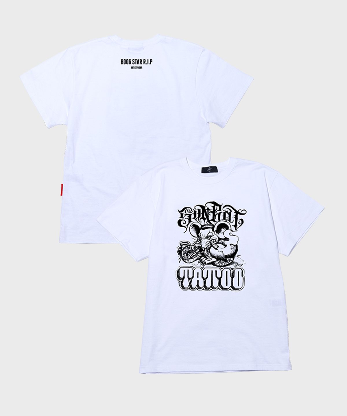 아티스트웨어(ARTISTWEAR) [ATW X BOOGSTAR] 부그스타 레전드 반팔티_WH