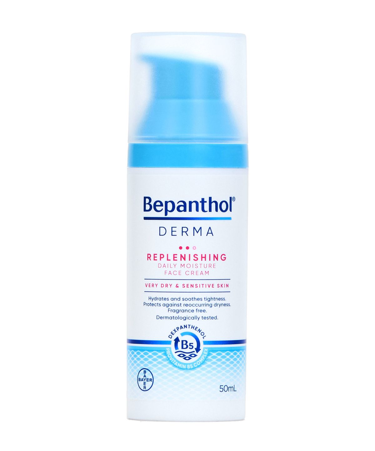 비판톨(BEPANTHOL) 더마 리플레니싱 데일리 모이스처 페이스 크림 50ml x 1개