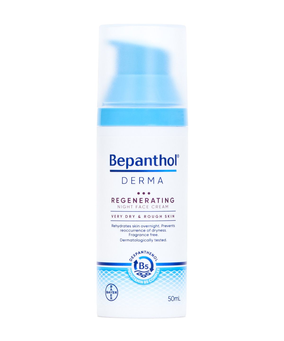 비판톨(BEPANTHOL) 더마 리제너레이팅 나이트 페이스 크림 50ml x 1개