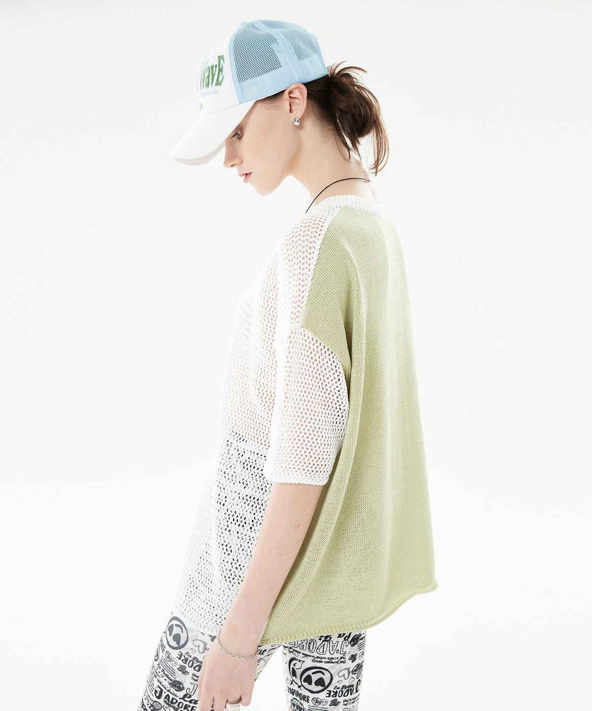 라티젠(LARTIGENT) LLS NET KNIT(IVORY)