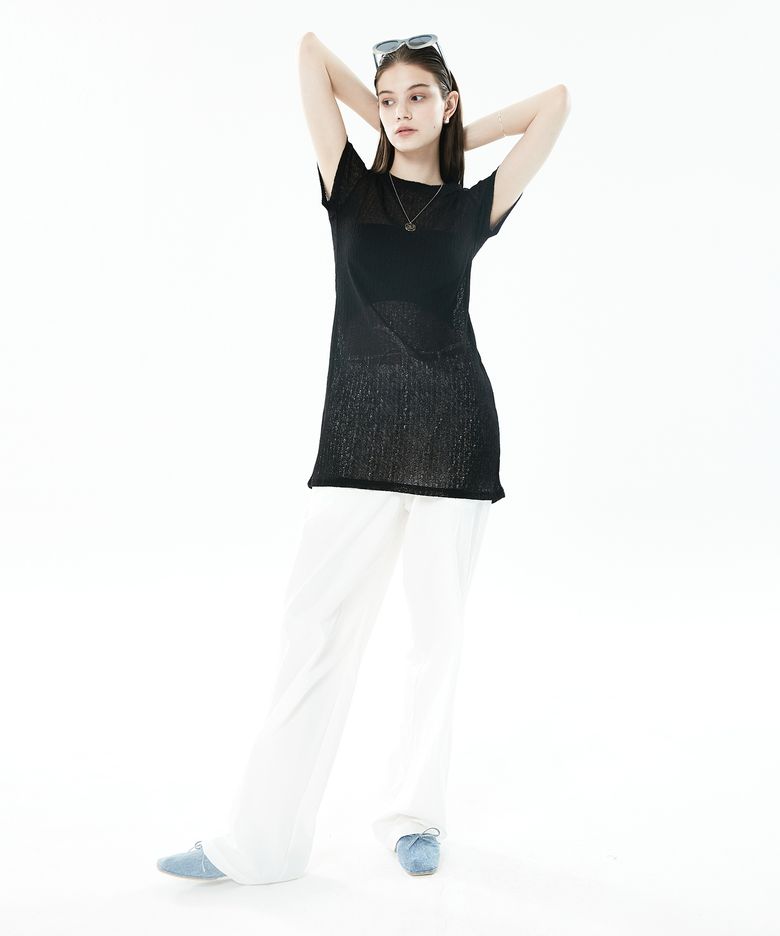 LLS KNIT DRESS(BLACK)