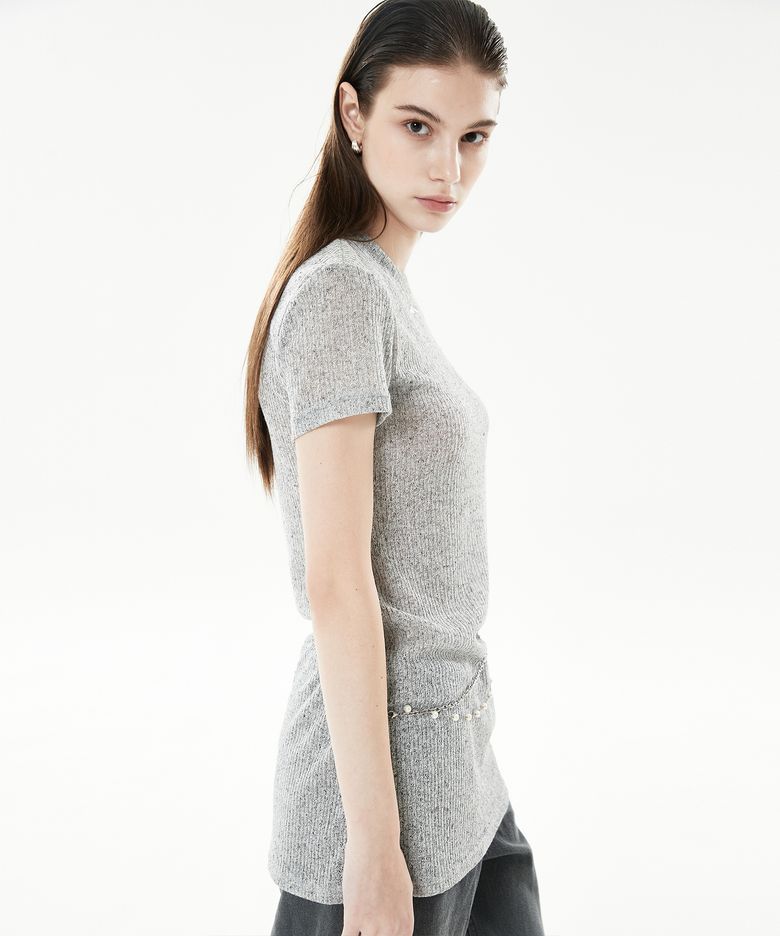 LLS KNIT DRESS(GRAY)