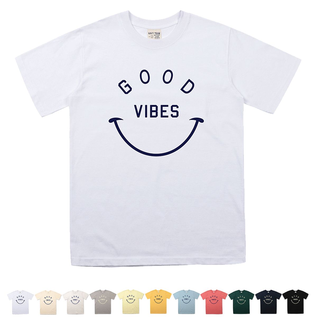네이비팀(NAVYTEAM) NTV-GOOD VIBES SHORT SLEEVE