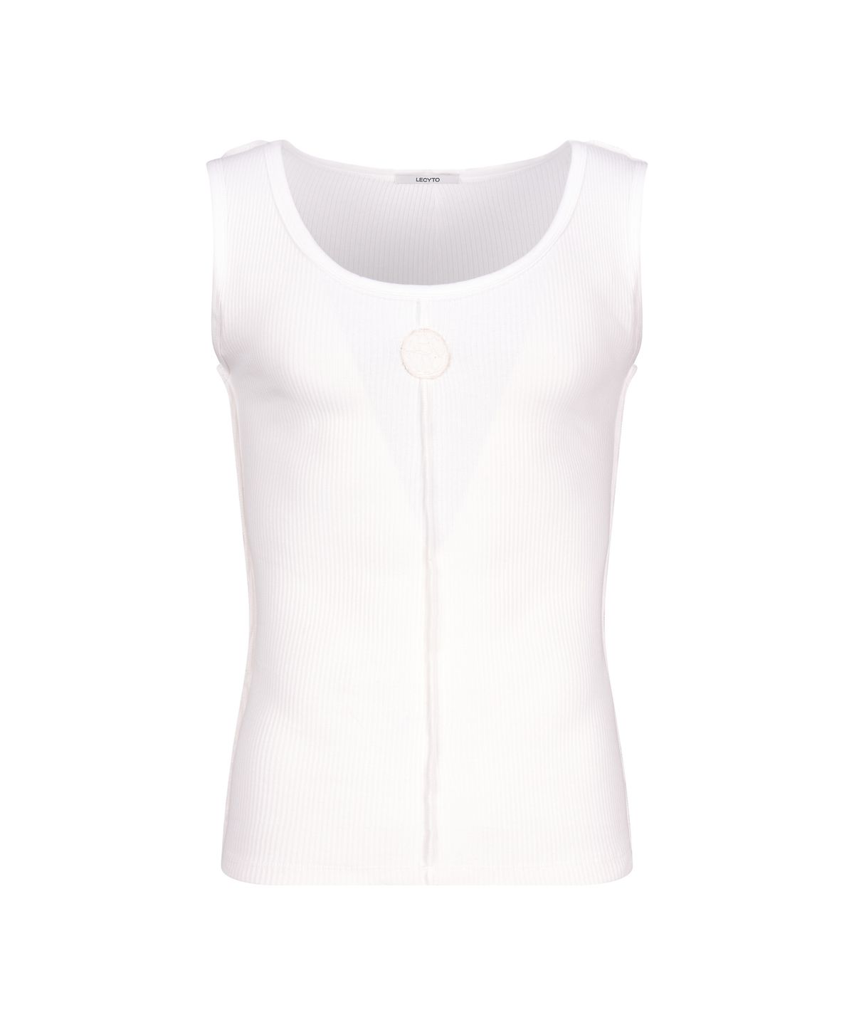 레씨토(LECYTO) VINTAGE SLEEVELESS_[WHITE]