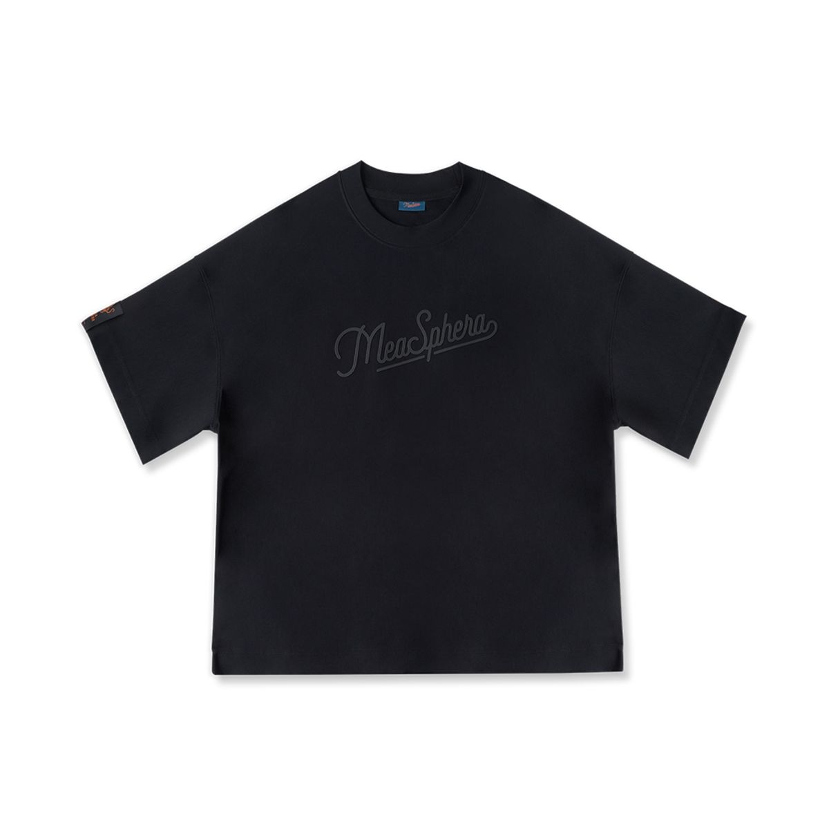 미스페라(MEASPHERA) MEN OVER-FIT T-SHIRT BLACK