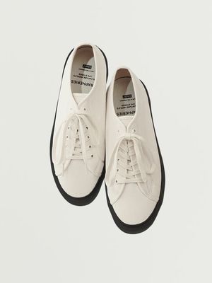 플레인 슈즈 - 에크루/블랙