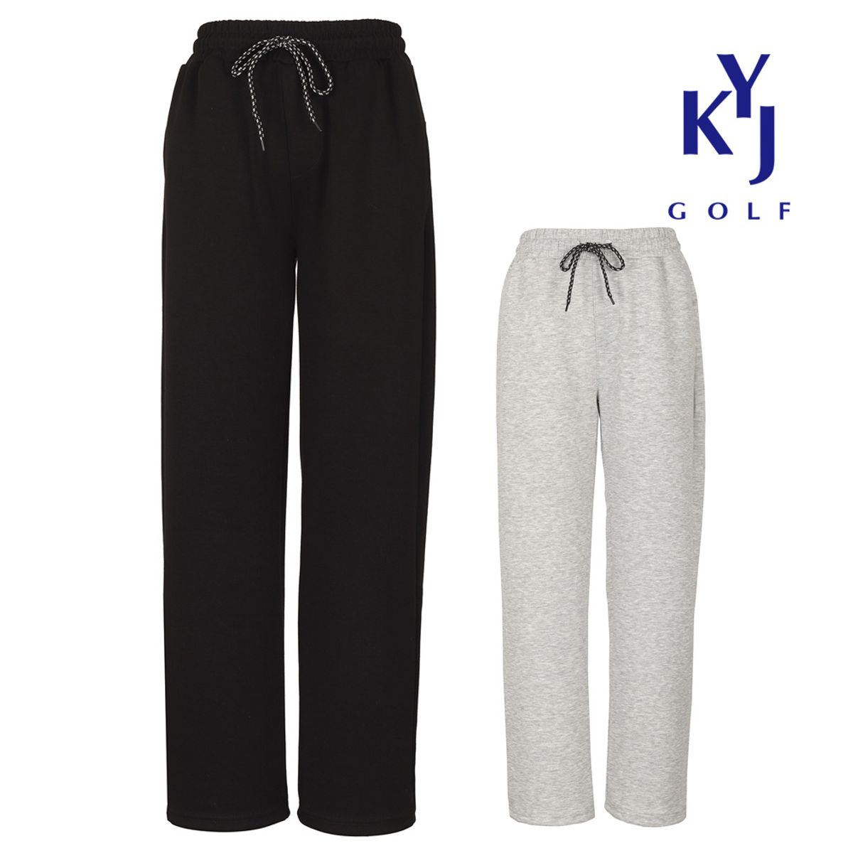 김영주 골프(KIM YOUNG JOO GOLF) 남녀공용 데일리 일자 밴딩팬츠 GLSXSL03