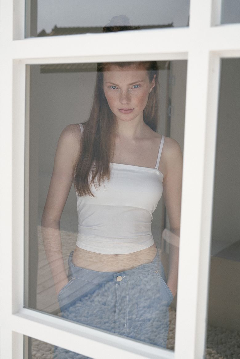RVIS pad sleeveless top