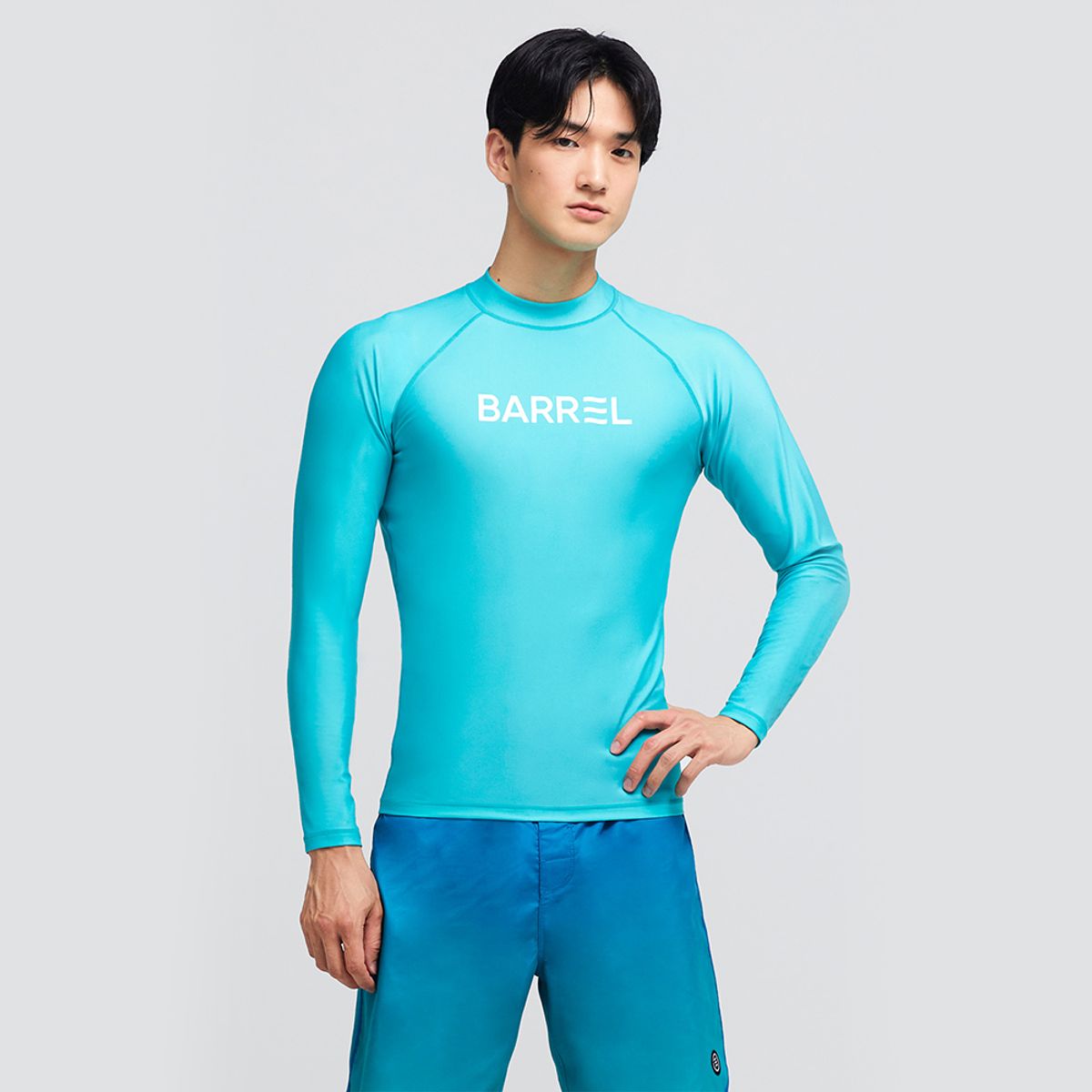 배럴(BARREL) 맨 오션 래쉬가드 오션민트 (BI2MWRG09OMT)