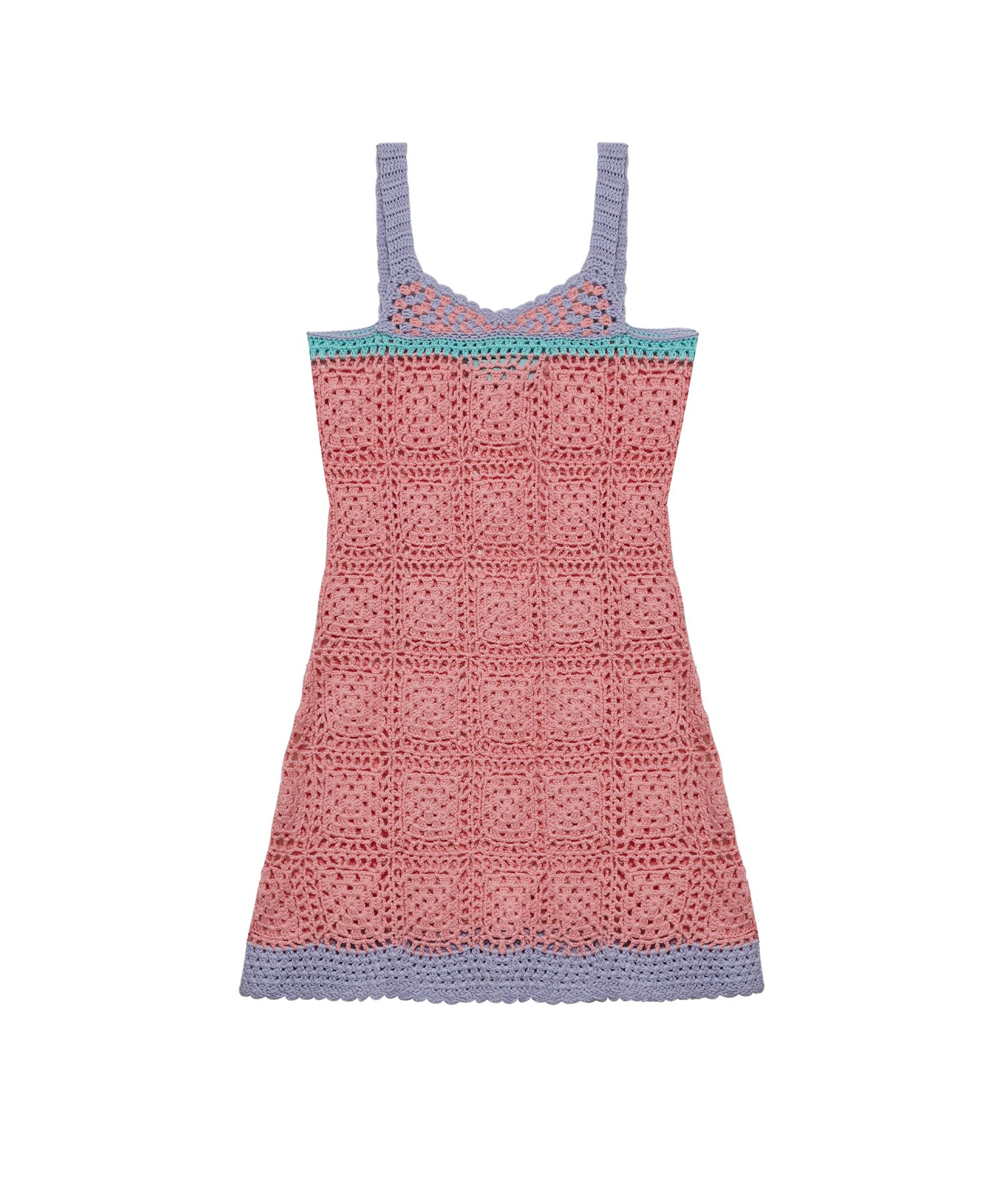 ワンピースその他 INSTANTFUNK Crochet knit mini dress pink BBSSIFOP14PK MUSINSA | INSTANTFUNK Crochet Knit Sweater Mini Dress - Pink