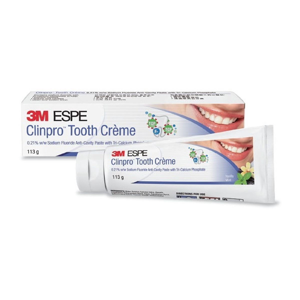 테페(TEPE) 3M 클린프로 불소 영양크림 치약(바닐라민트)