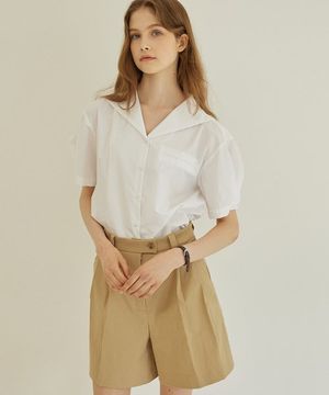 Two-Tuck A-line Shorts 2 Color