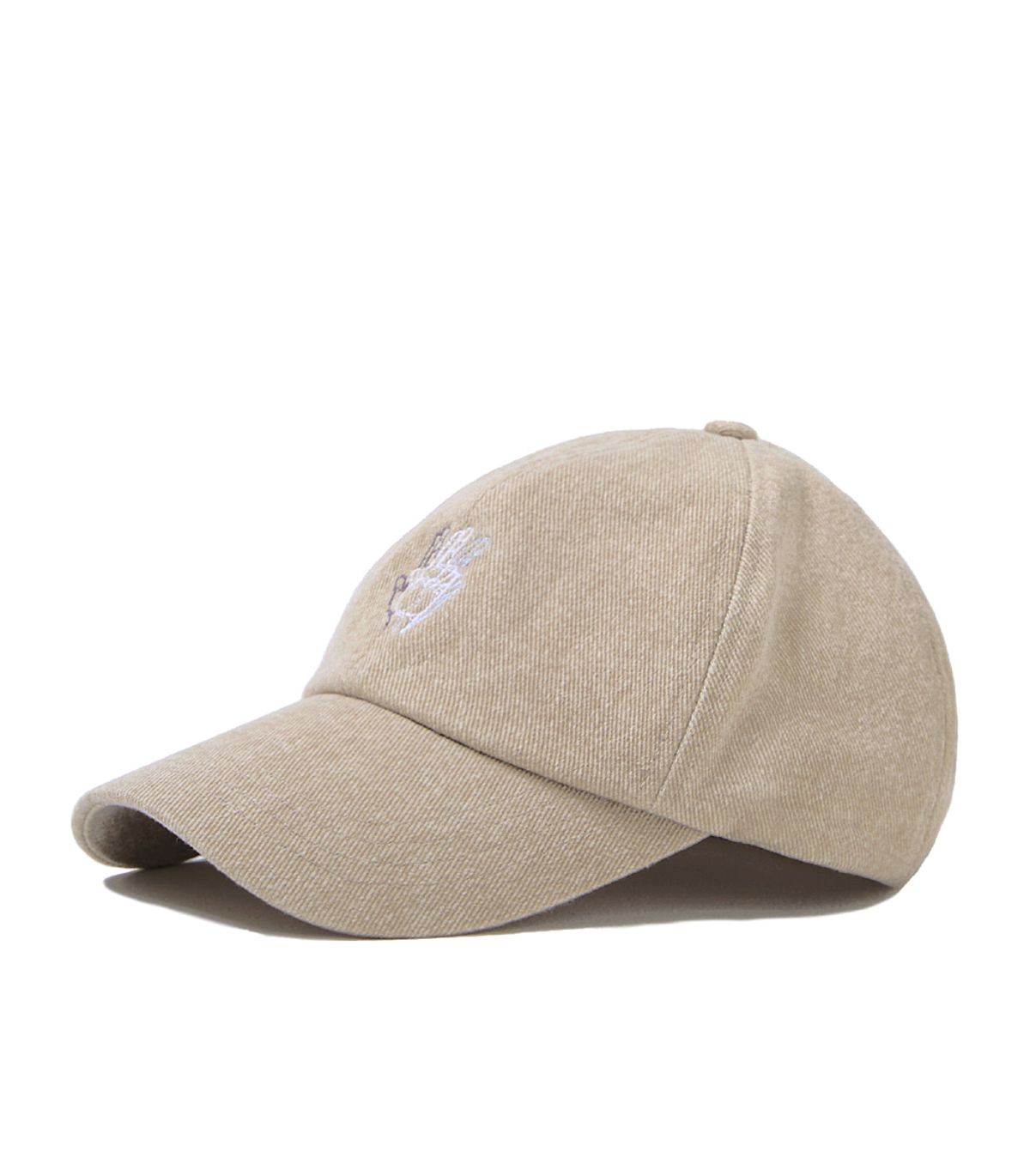 바이브레이트(VIBRATE) VIBRATE - PIGMENT HAND SIGN BALL CAP (BEIGE)