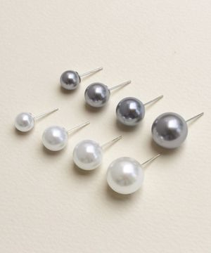 925실버 진주 귀걸이 1+1