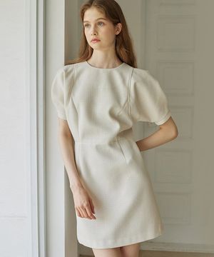 Tweed Line Dress 2 Color