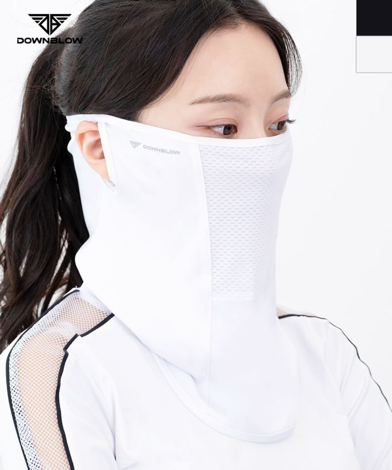 여자골프 UV 자외선 차단 쿨메쉬 기능성  마스크