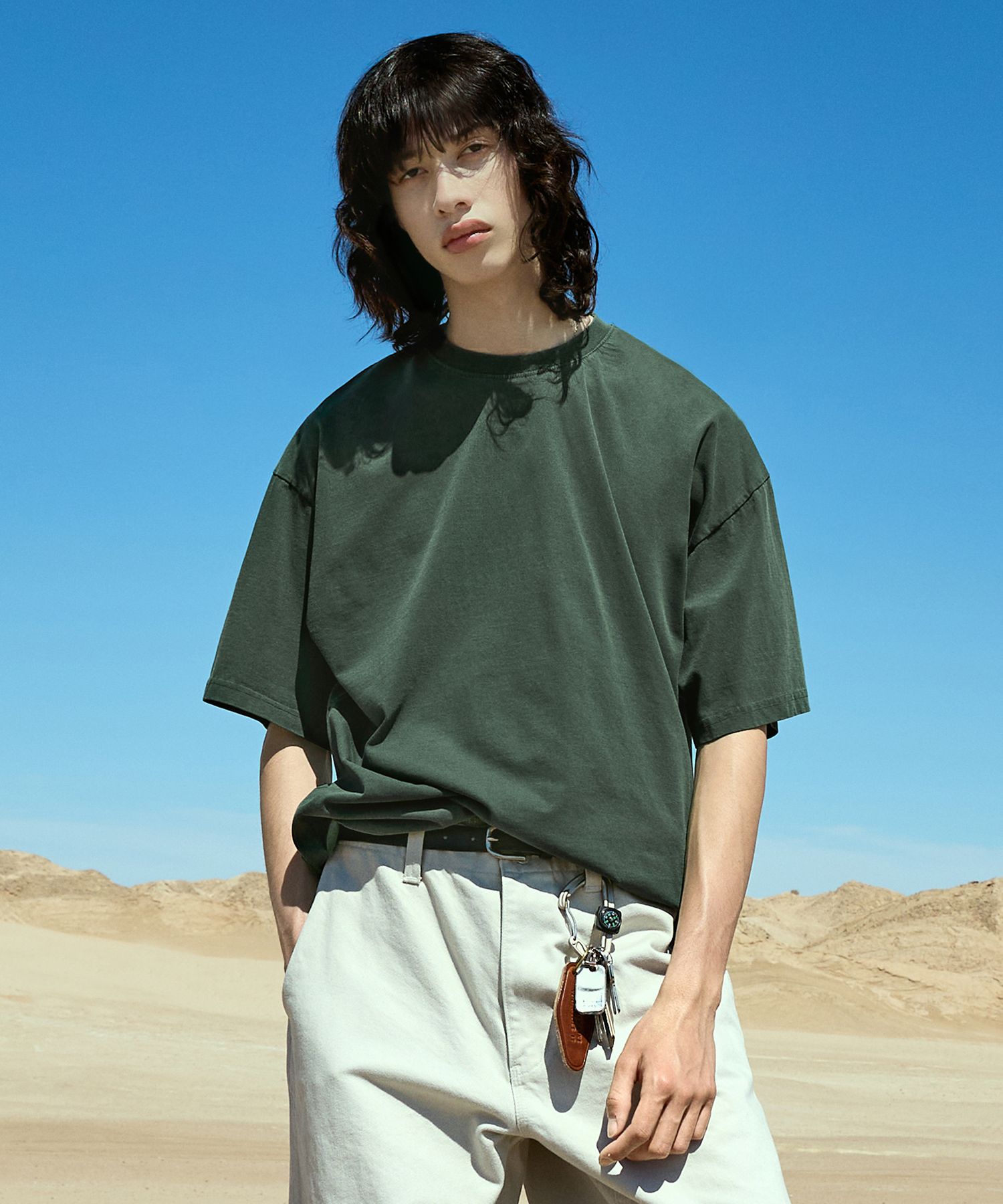【MODERNIF】Pigment World Overfit Short Sleeve T-Shirt MUSINSA | FLUKE Pigment Overfit Short Sleeve T-shirt Blue