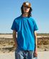 피그먼트 오버핏 반팔티셔츠 블루 FST701