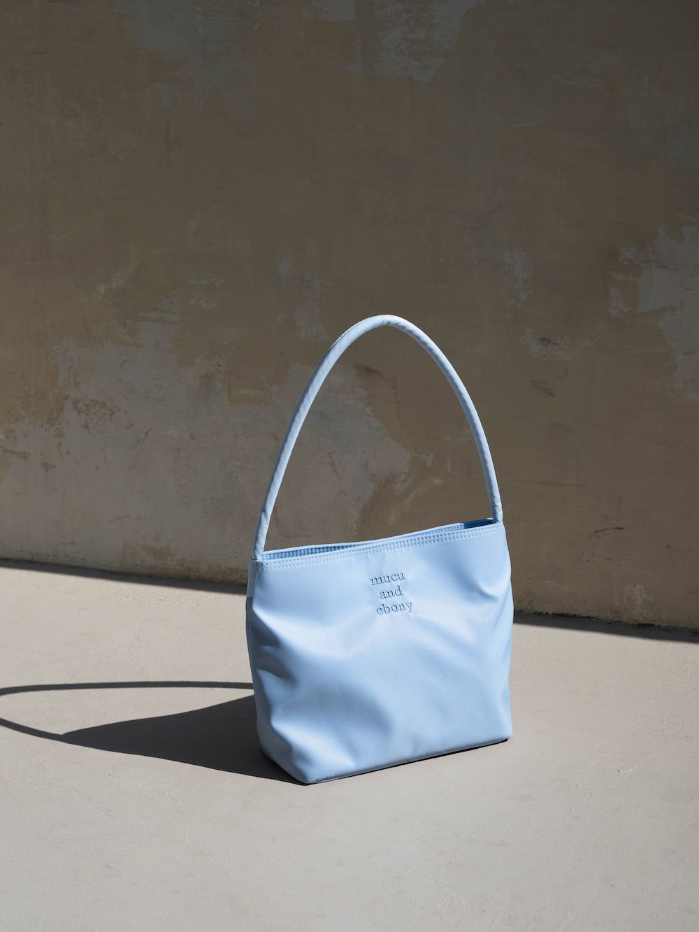 ★mucu and ebony★ Soft Bag _ Light Blue MUSINSA | MUCU AND EBONY Soft Bag Soft Bag Light Blue