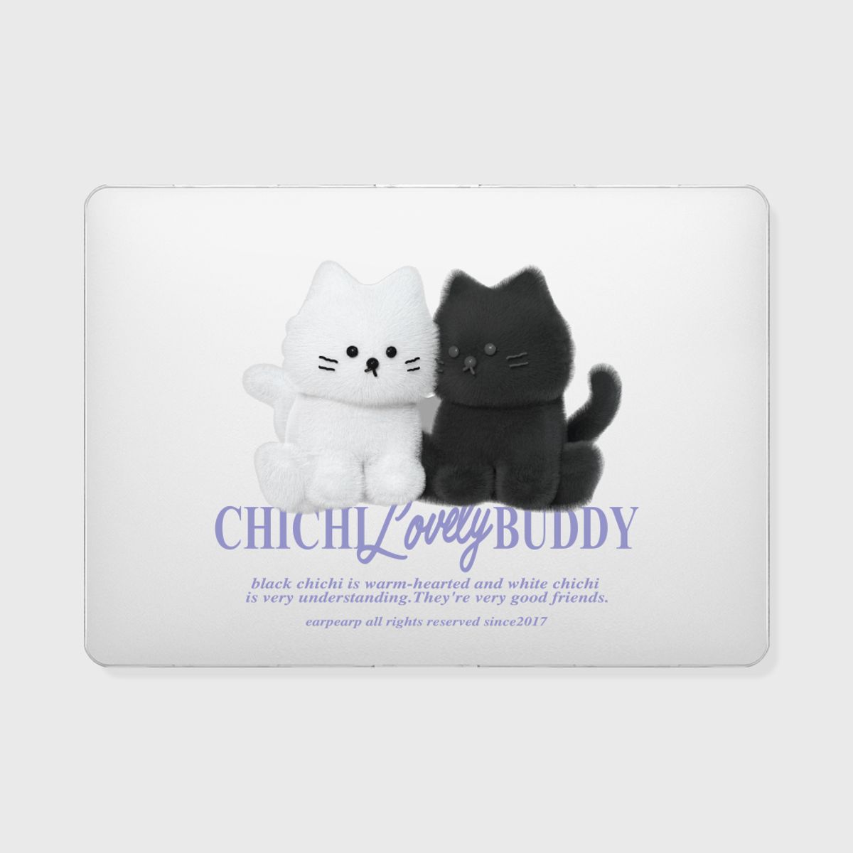 어프어프(EARPEARP) CHICHI BUDDY(맥북-클리어하드)