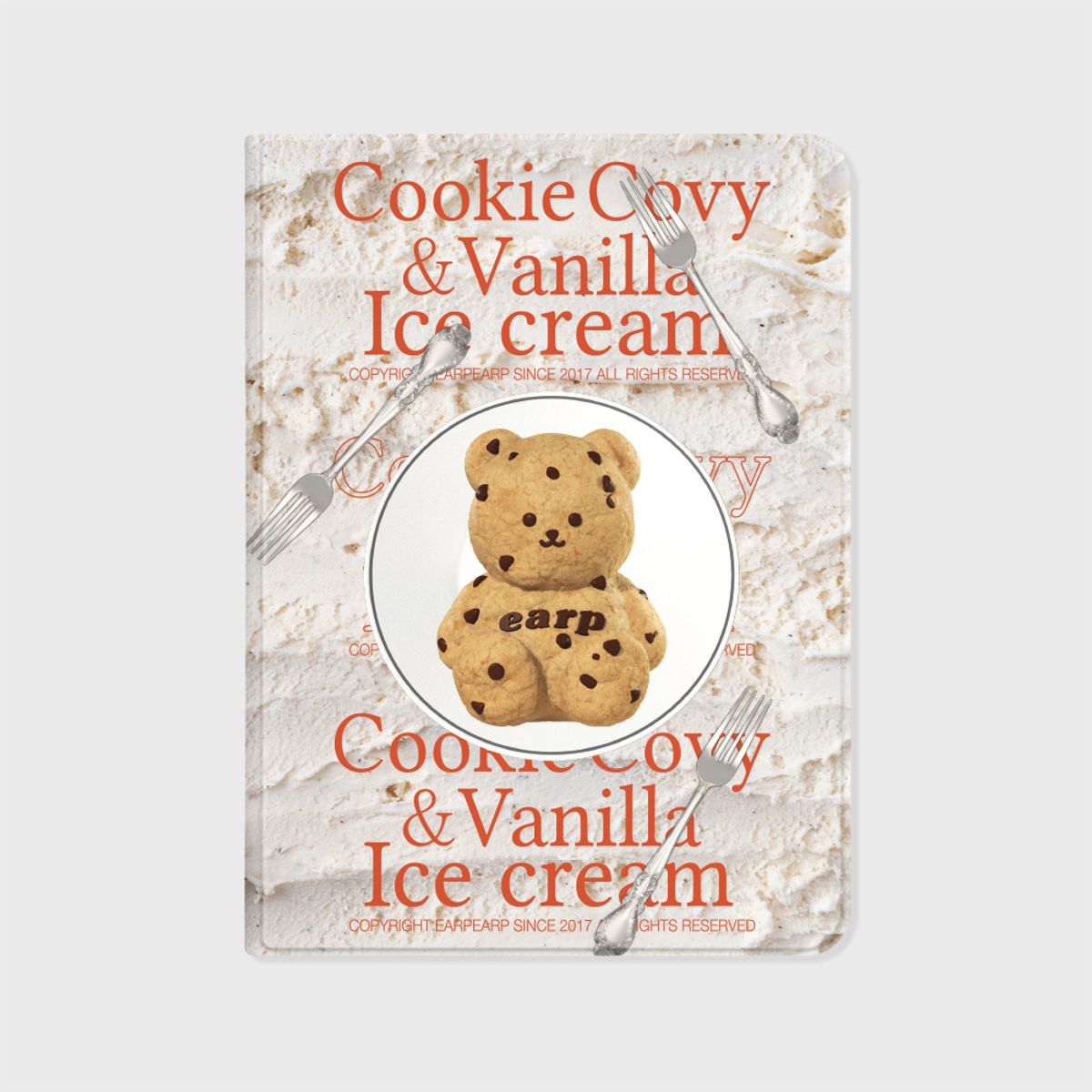 어프어프(EARPEARP) COVYCHIP COOKIE-IVORY(아이패드-커버)