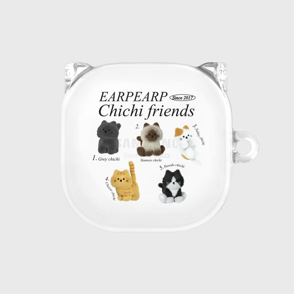 어프어프(EARPEARP) CHICHI FRIENDS(버즈-클리어하드)