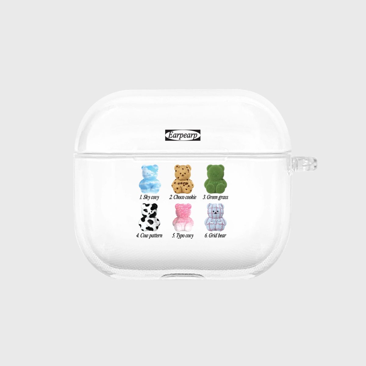 어프어프(EARPEARP) COVY COLLECTION(에어팟3-클리어하드)
