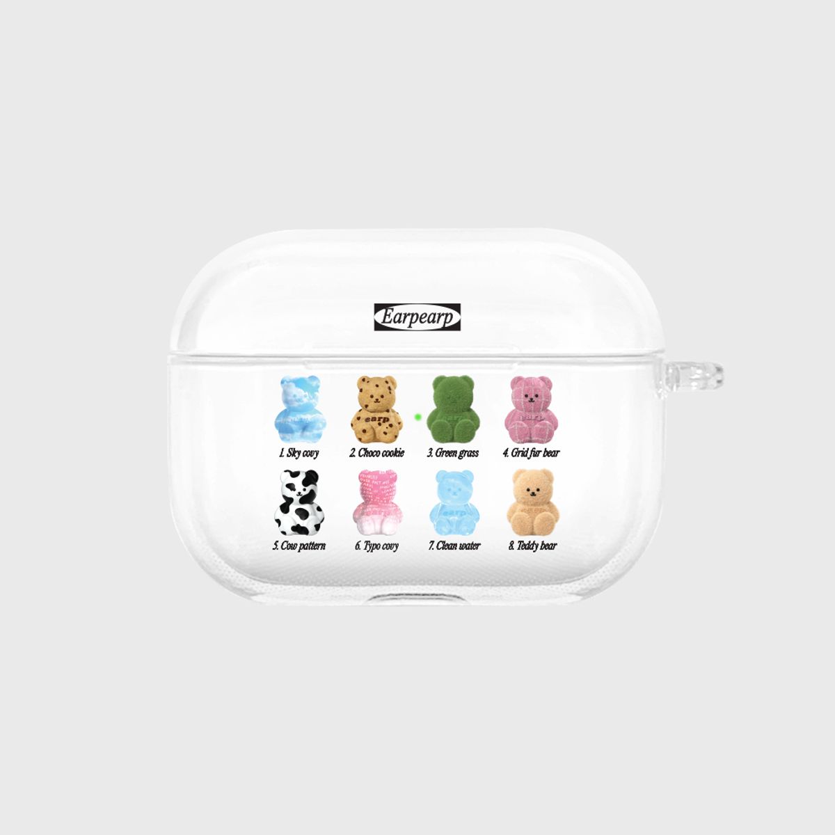 어프어프(EARPEARP) COVY COLLECTION(에어팟프로-클리어하드)
