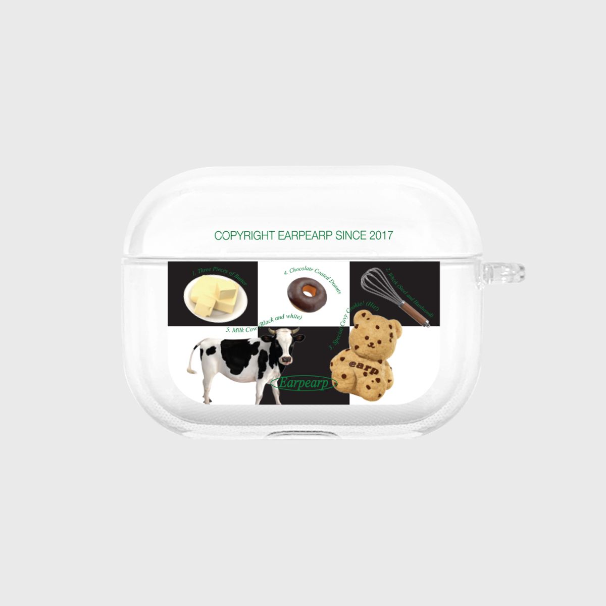 어프어프(EARPEARP) COVYCHIP OBJECT(에어팟프로-클리어하드)
