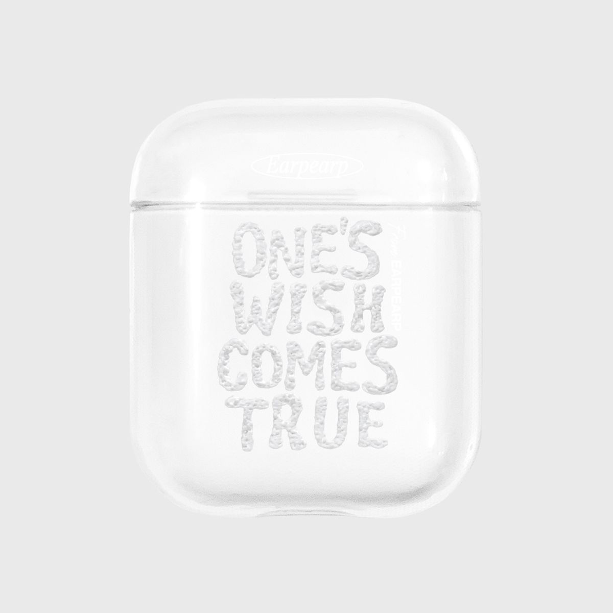 어프어프(EARPEARP) ONES WISH COMES TRUE-WHITE(에어팟-클리어)