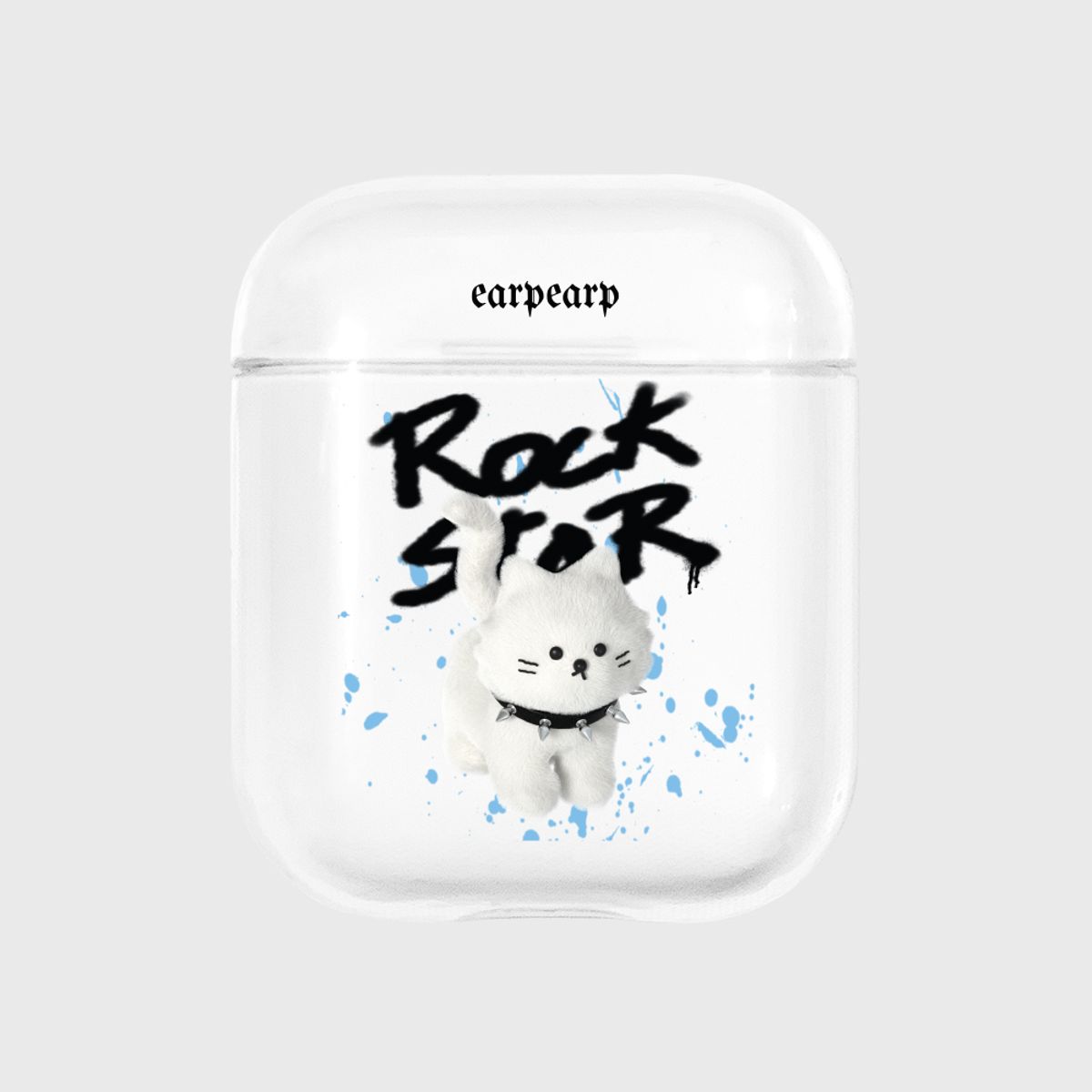 어프어프(EARPEARP) ROCKSTAR CHICHI-WHITE(에어팟-클리어)