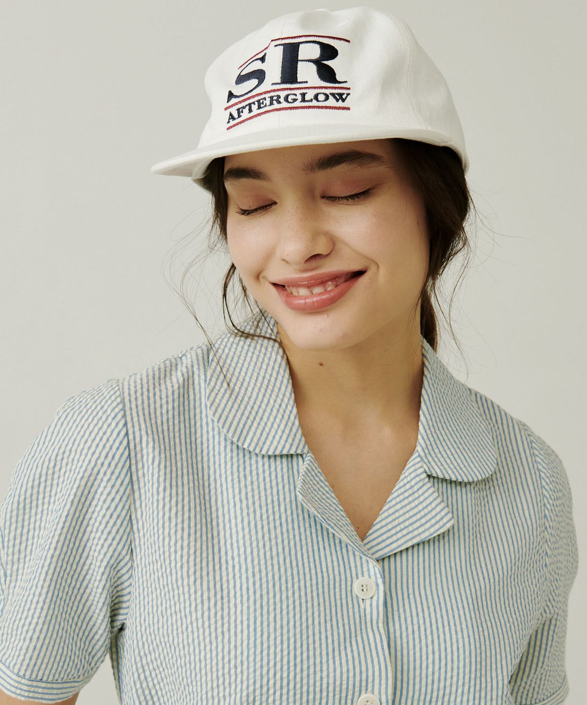 쏘이르(SO IR) SEERSUCKER SHIRT - SKYBLUE