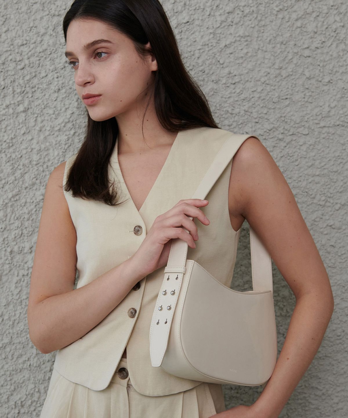 웨이웨이(WAYWAY) Roha Bag (Cream)