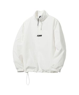 클럽 팀 하프집 윈드브레이커 - 화이트