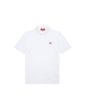 AN BASIC POLO-SHIRT - WHITE