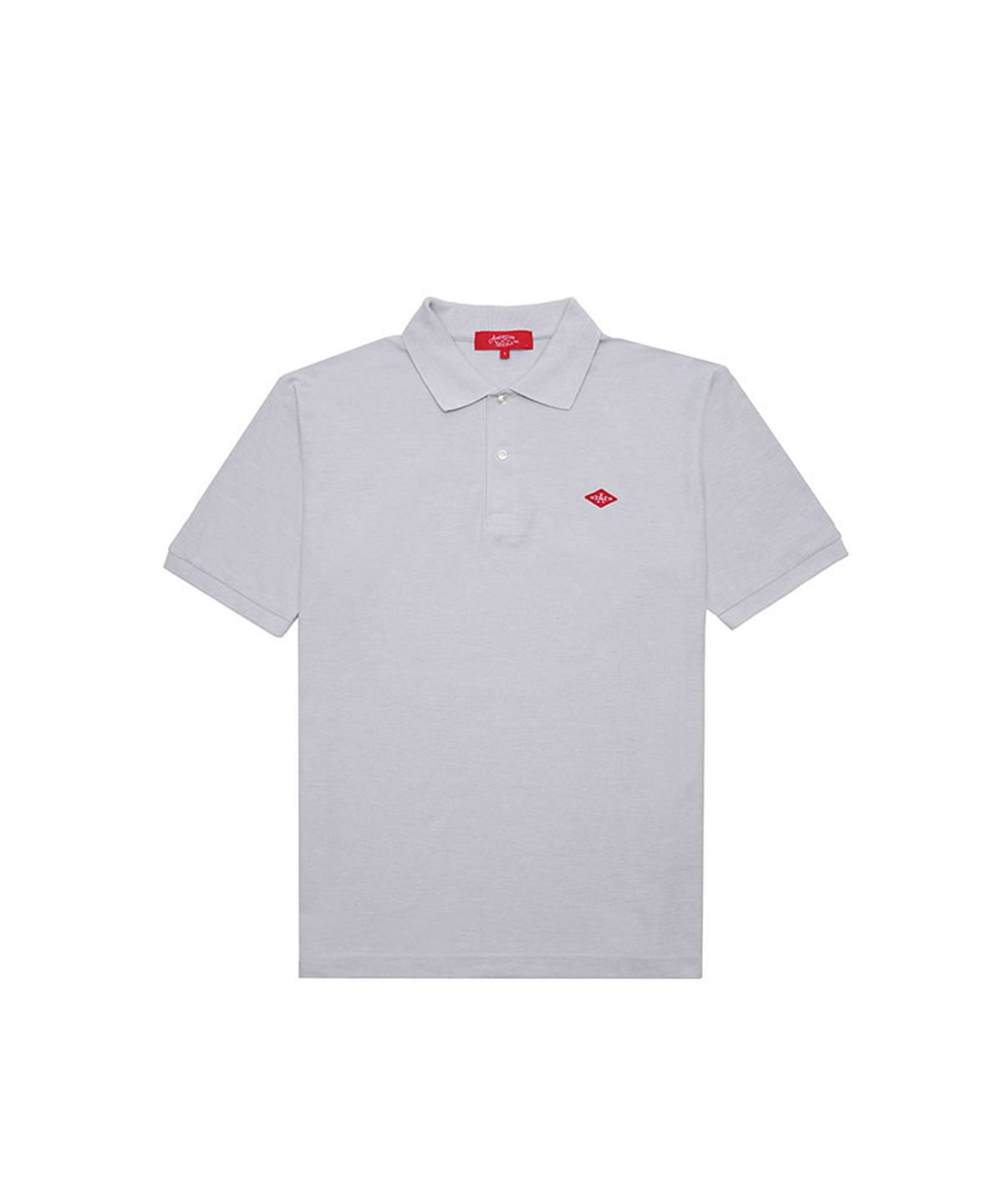 아메리칸니들(AMERICAN NEEDLE) AN BASIC POLO-SHIRT - OX GRAY