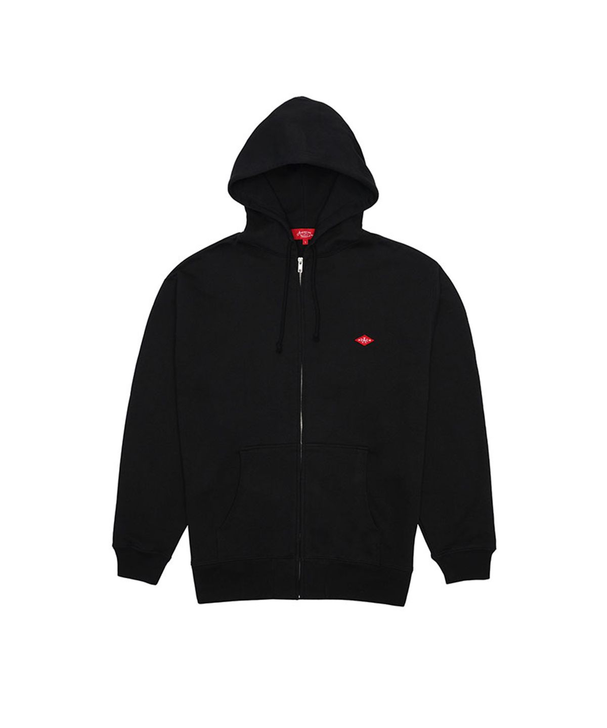 아메리칸니들(AMERICAN NEEDLE) AN SWEAT ZIP-UP - BLACK