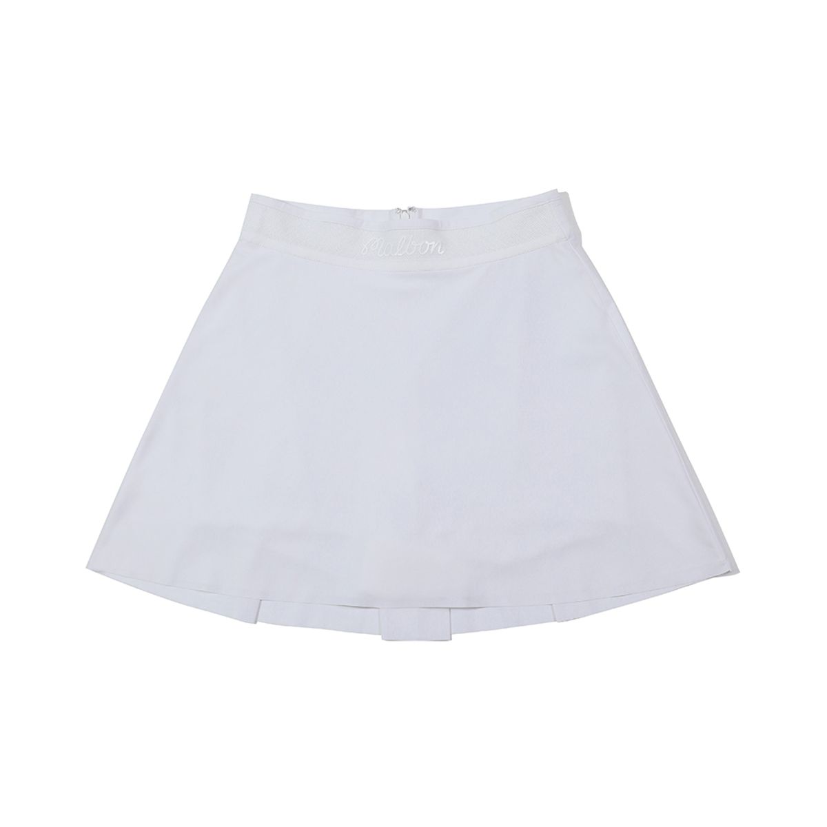말본 골프(MALBON GOLF) Mesh 밴딩 스커트 WHITE
