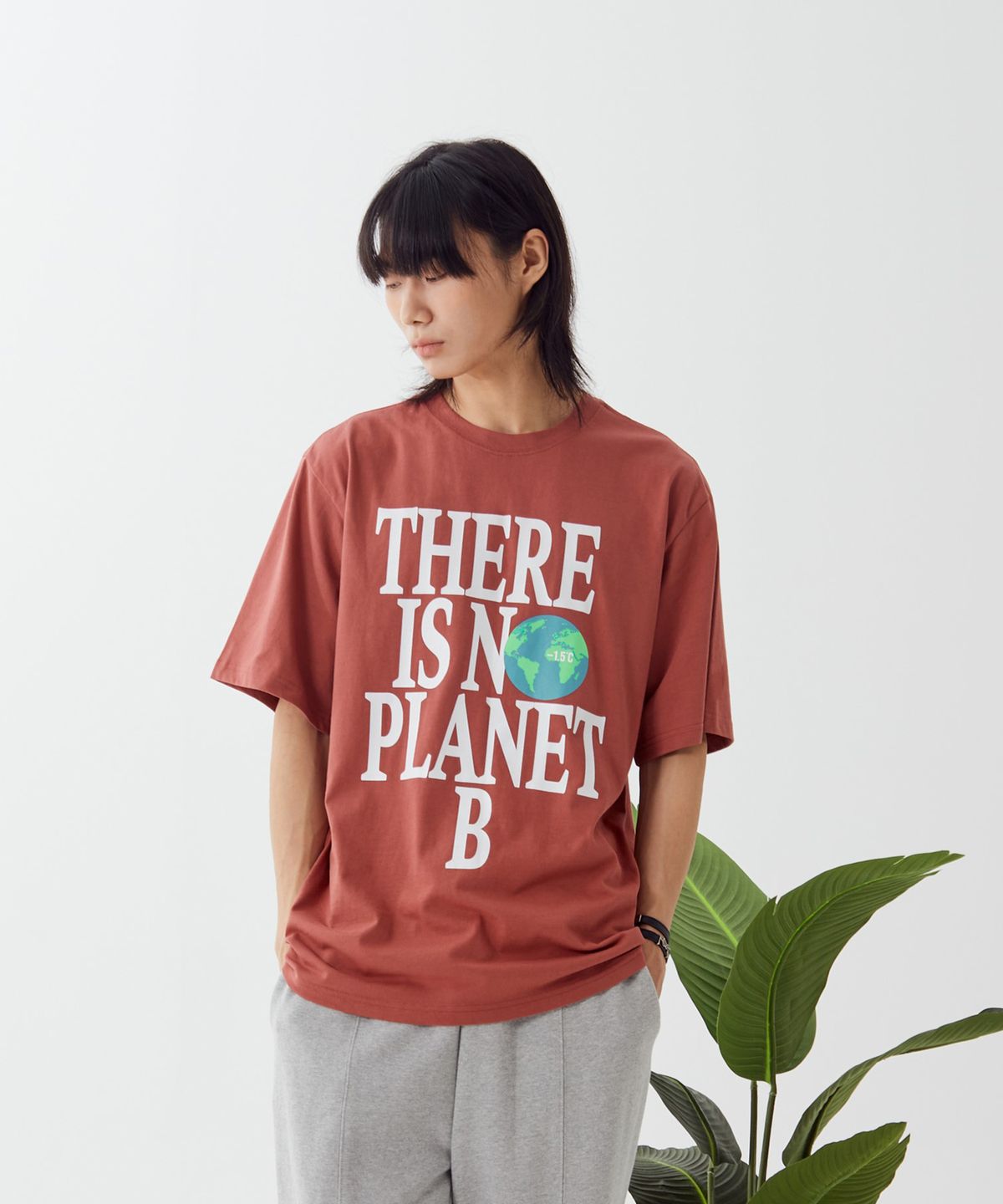 폴루션(POLLUTION) No Plan B Half T-Shirt(PUNCMTS009_RD)