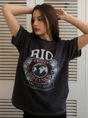 Rio T-shirt charcoal
