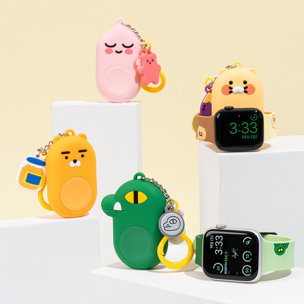 카카오프렌즈 파트너(KAKAOFRIENDS PARTNERS) 워치톡 애플워치 보조배터리